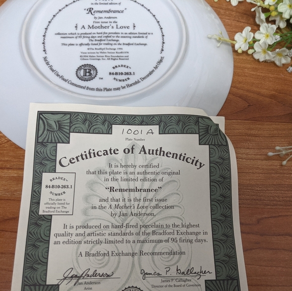 SALE!! Bradford Exchange Collector Plate - Picture 2 of 5